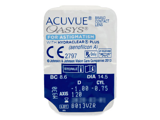OASYS ASTIGMATISMO CON HYDRACLEAR