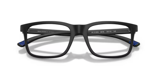 ARMANI EXCHANGE AX3125U Black Mate 8078 55-19