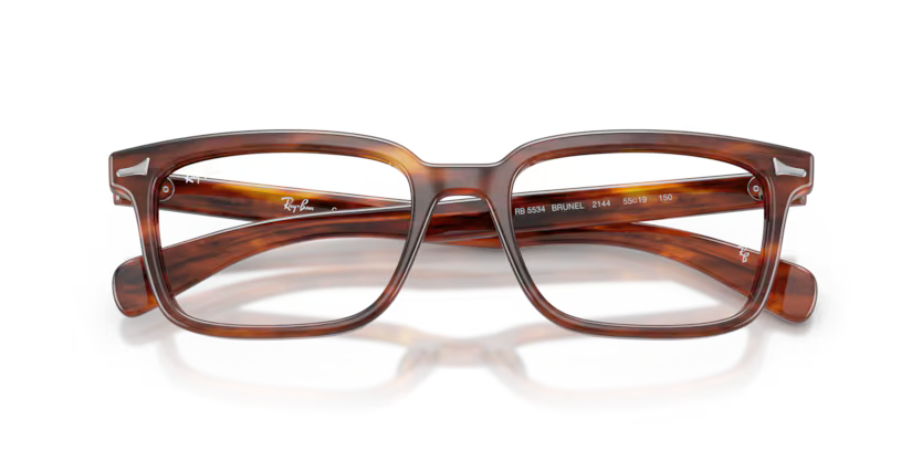RAYBAN OFTALMICO RB5534 Brunel 2144 Havana 53-19
