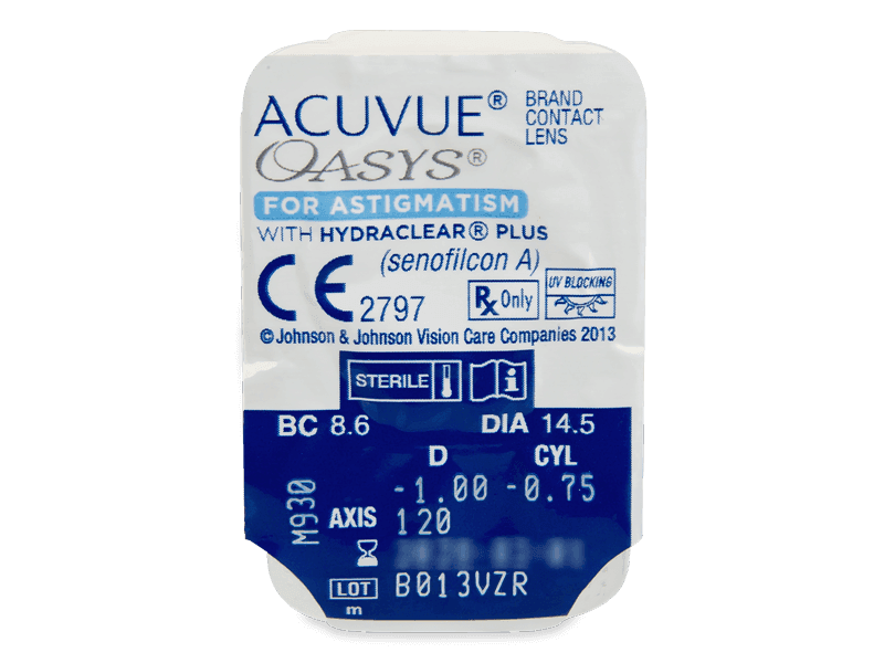 OASYS ASTIGMATISMO CON HYDRACLEAR