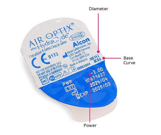 AIR OPTIX HYDRAGLYDE caja x 6 lentes