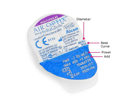 AIR OPTIX PLUS MULTIFOCAL cajas x 6 lentes