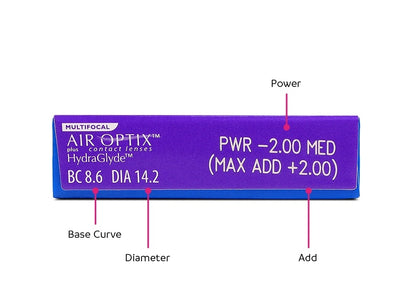 AIR OPTIX PLUS MULTIFOCAL cajas x 6 lentes