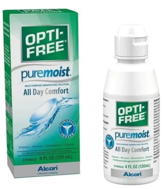 OPTIFREE PURE MOIST x 120ML