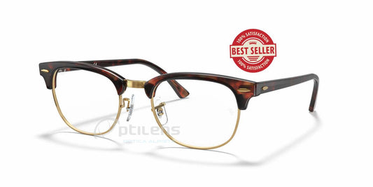 RAYBAN CLUBMASTER OPTICS RB5154 8058 Mock Tortoise 49-21