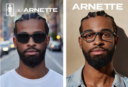 ARNETTE AN7241U color 2900 SHINY BLACK 52-18