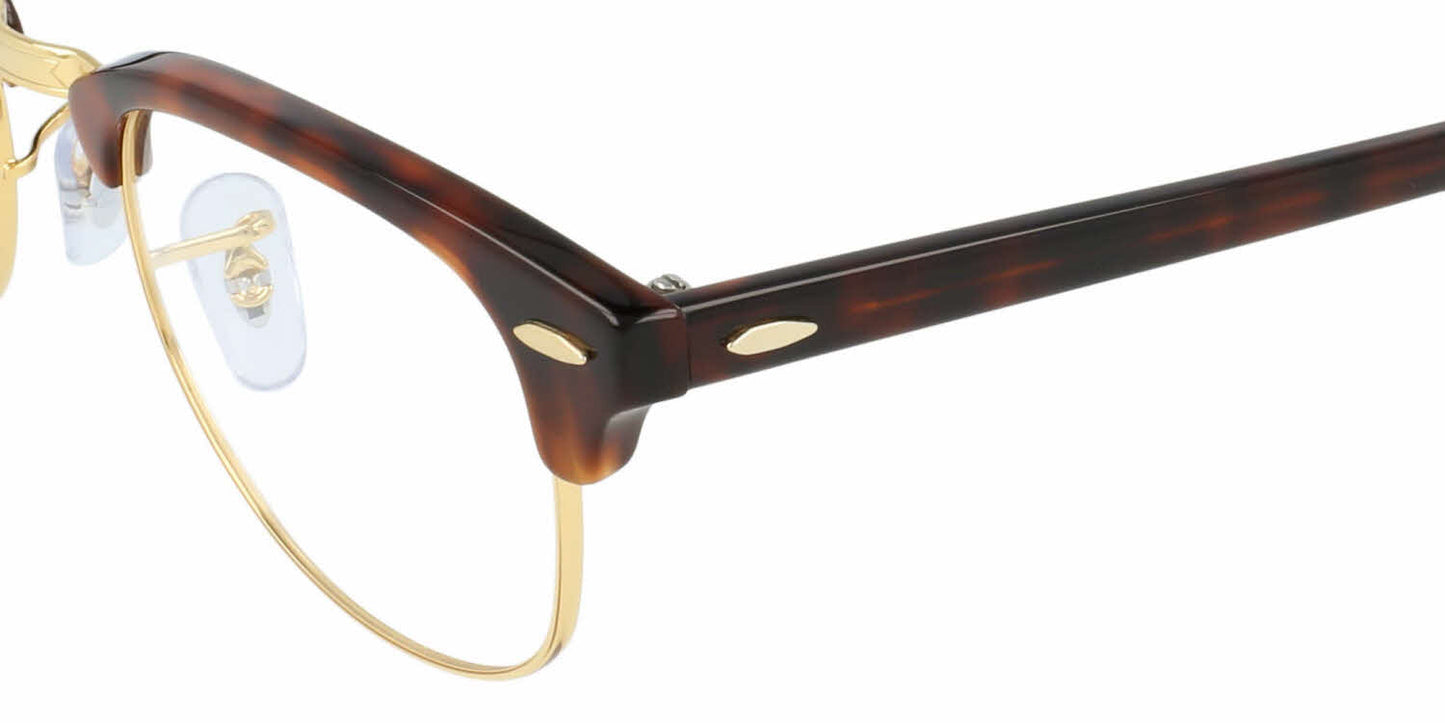 RAYBAN CLUBMASTER OPTICS RB5154 8058 Mock Tortoise 49-21